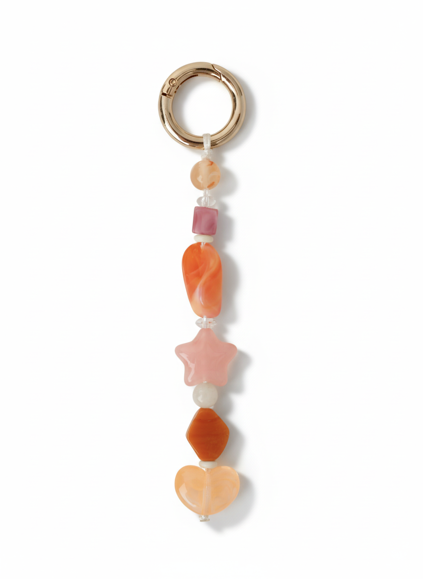 Bright purse keychain. One string - 7 styles.