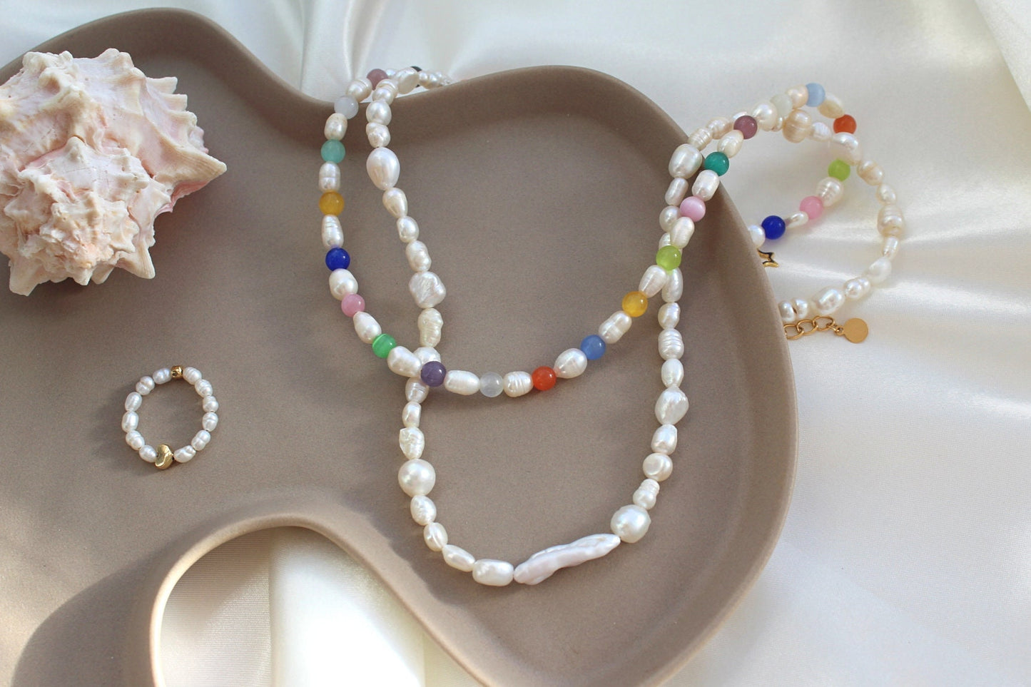 Isis - Biwa Pearl Necklace