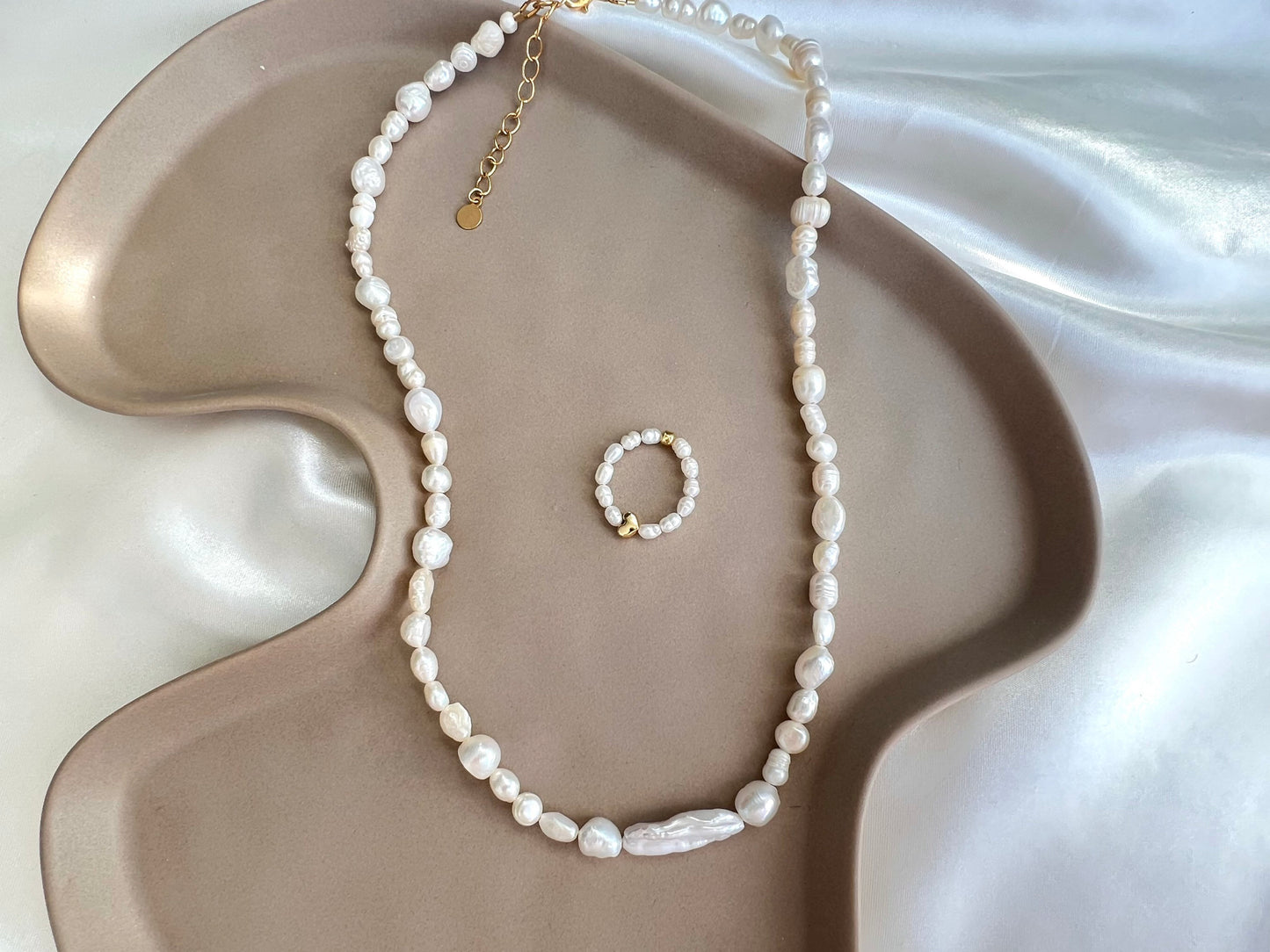 Isis - Biwa Pearl Necklace