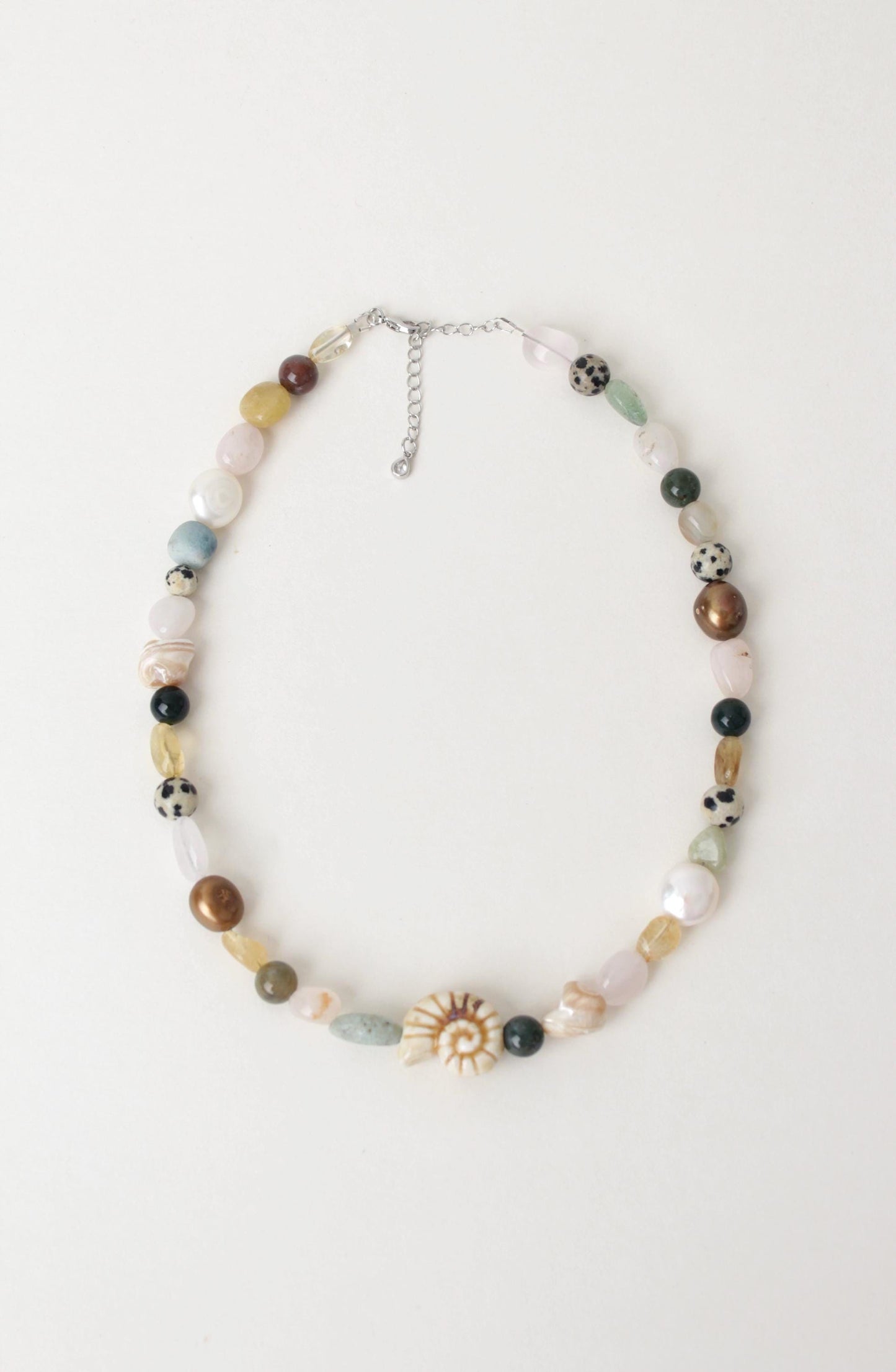 Ocean Whispers - Gemstone Beaded Necklace
