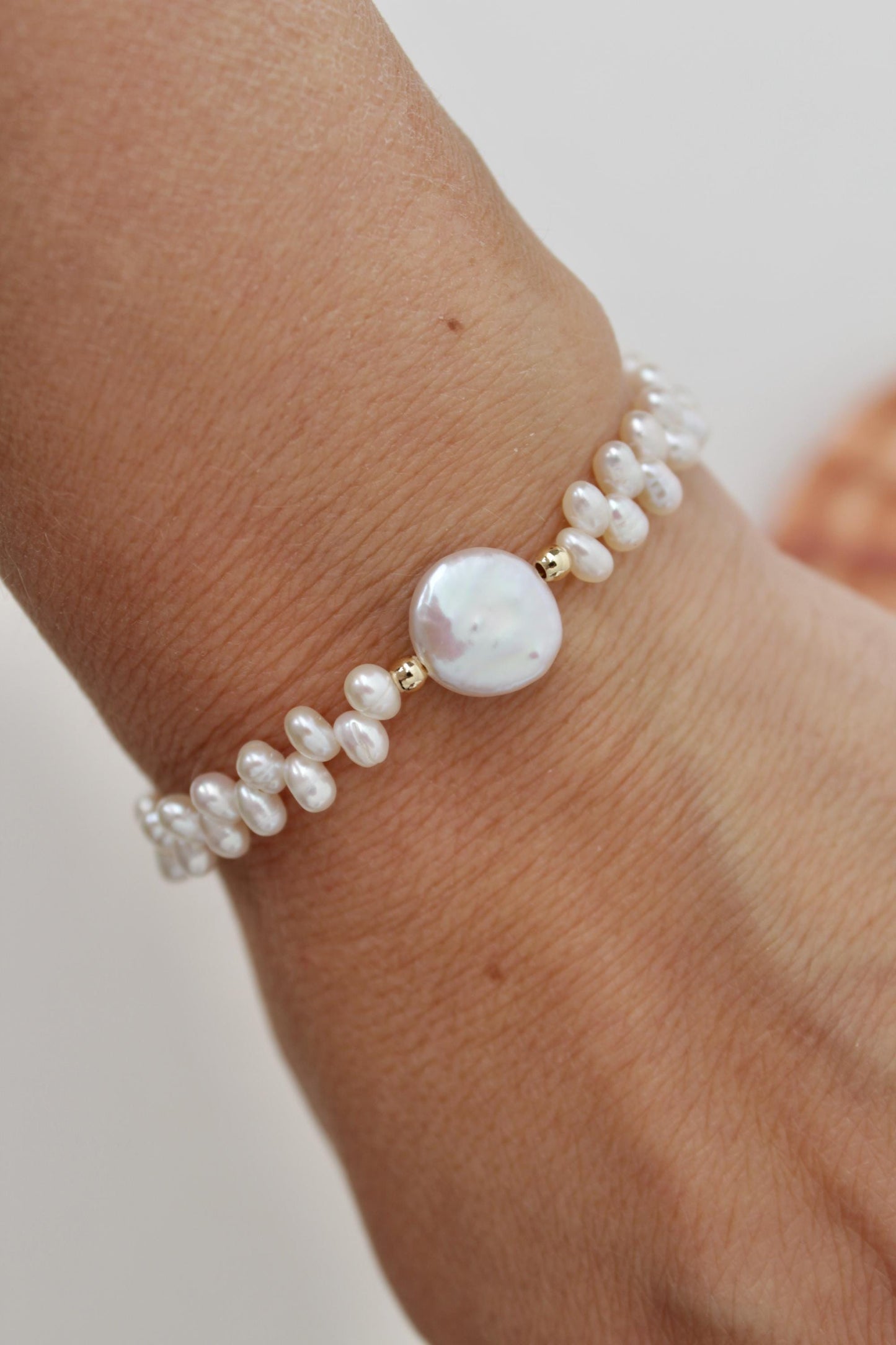 Demeter - Wheat Shape Pearl Bracelet