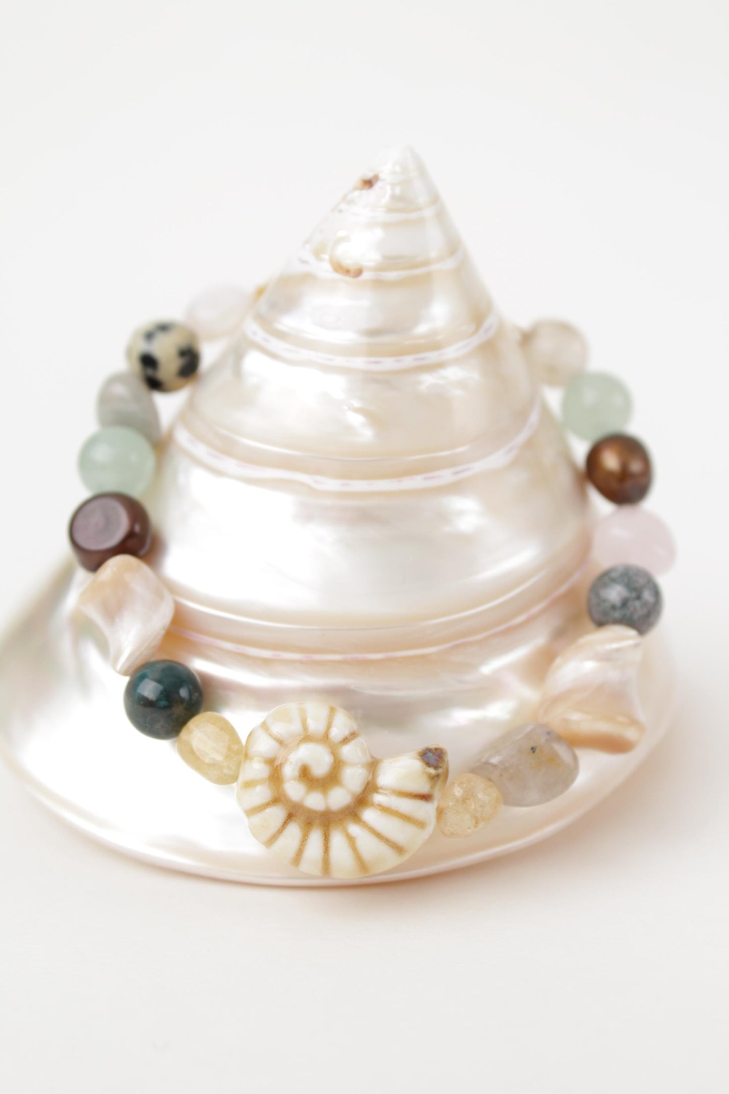 Ocean Whispers Beaded Bracelet