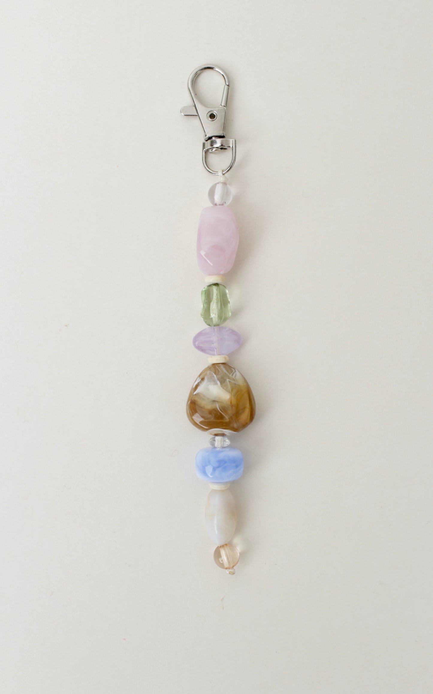 Pastel Beaded Bag Charm. 3 styles.