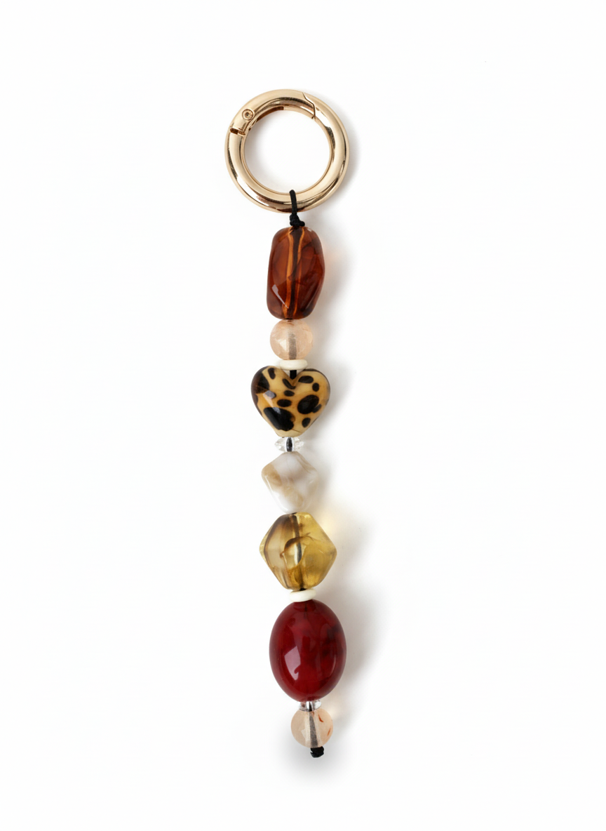 Bright purse keychain. One string - 7 styles.
